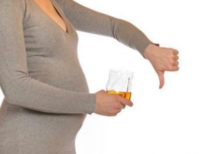 Pregnant women are told to avoid alcohol